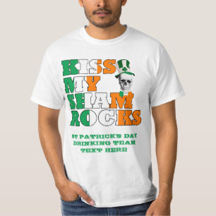 Kiss My Shamrocks T-shirt