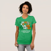 Kiss My Shamrocks T-shirt (Voorkant volledig)