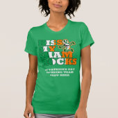 Kiss My Shamrocks T-shirt (Voorkant)