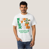 Kiss My Shamrocks T-shirt (Voorkant volledig)