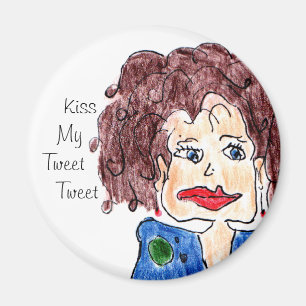 Kiss My Tweet Magneet