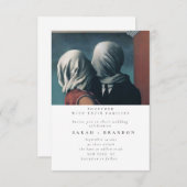 Kiss Old Fijnbruiloft Kaart (Voorkant / Achterkant)