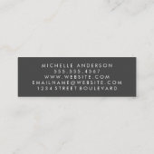 Kiss Pattern Mini Visitekaartje (Achterkant)