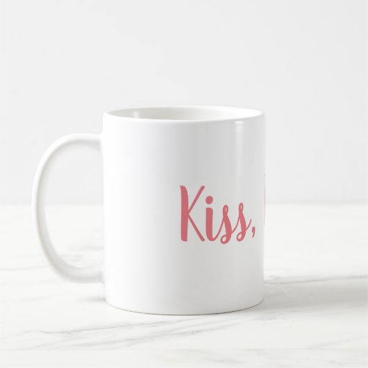 Kiss Pookie Coffee Mok (Links)