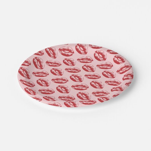 Kiss Print Papieren Bordje (Gekanteld)