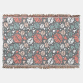 Kiss-printer en -hartpatroon deken (Voorkant)