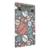 Kiss-printer en -hartpatroon mini klembord (Schuin)