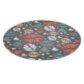 Kiss-printer en -hartpatroon snijplank (Hoek)