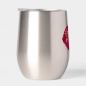 Kiss Red Lips Gold Glitter XOXO (Rechts)