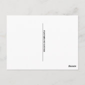 KISS RED LIPS MOUTH BRIEFKAART (Achterkant)