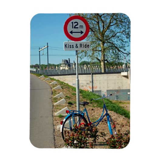 "Kiss & ride" Magneet (Verticaal)