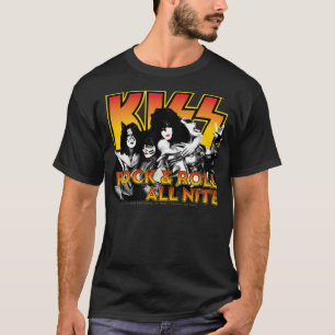 KISS Rock Band Rock &amp; Roll All Nite Spaceman C T-shirt