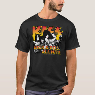 KISS Rock Band Rock & Roll All Nite Spaceman Catma T-shirt