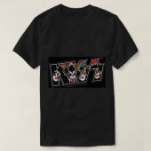 KISS ® rock muziekband - Rock and Roll Over Style T-shirt (Design voorkant)