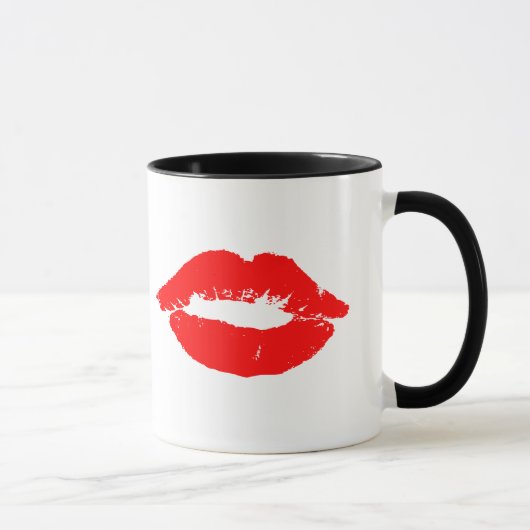 KISS ROMANTC Coffee mugs Mok (Rechts)