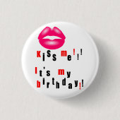 kiss ronde button 3,2 cm (Voorkant)