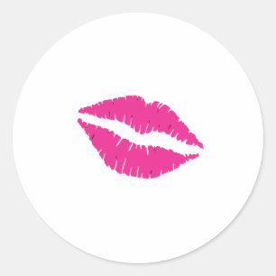 Kiss Ronde Sticker