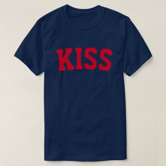 Kiss T-shirt (Design voorkant)