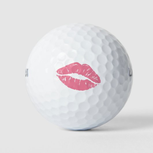 Kiss & Tell Golf Balls Golfballen (Voorkant)