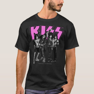 KISS ® The Band - Roze, Zwarte en Witte Versie Cl T-shirt