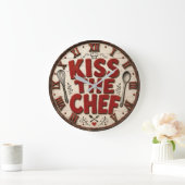 Kiss the Chef Rustic Farmhouse Kitchen Grote Klok (Huis)