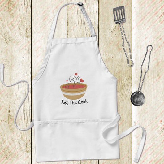 Kiss The Cook Cozy Kitchen Standaard Schort