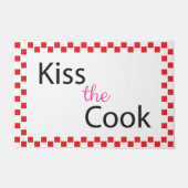 Kiss The Cook Doormat Deurmat (Voorkant)