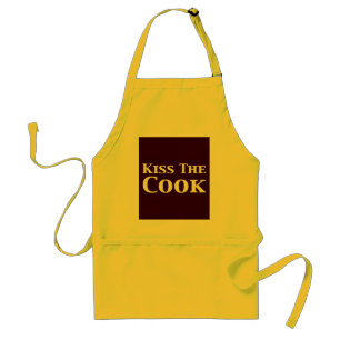 Kiss The Cook Gifts Standaard Schort