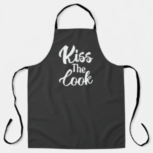 Kiss The Cook, grappige Cook Novelty Gift Schort