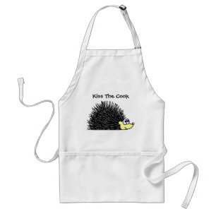 Kiss The Cook Hedegel Apron Standaard Schort