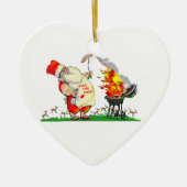 KiSs ThE CoOK Keramisch Ornament (Voorkant)