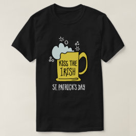 Kiss the Irish Beer St. Patrick’s Day Black shirt