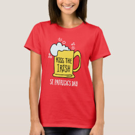 Kiss the Irish Beer St Patrick’s Day T-Shirt