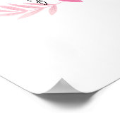 Kiss The Past Goodbye Divorce Party Game Poster (Hoek)