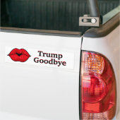 Kiss Trump Goodbye Bumpersticker (Op Truck)