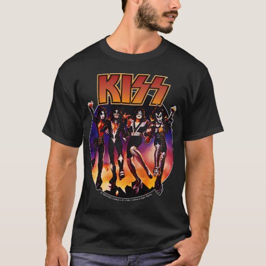 KISS (Vintage Design) T-shirt (Voorkant)