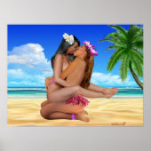 KISS WRESTLING POSTER (Voorkant)