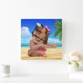 KISS WRESTLING VIERKANTE KLOK (Huis)