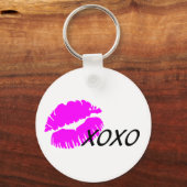 Kiss XOXO Sleutelhanger (Voorkant)