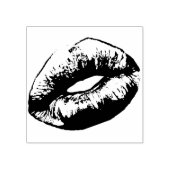 Kissable Lips Lipstick Rubberstempel (Afrduk)