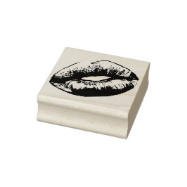 Kissable Lips Lipstick Rubberstempel
