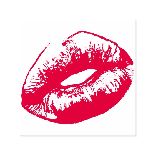 Kissable Lips Lipstick Zelfinktende Stempel (Design)