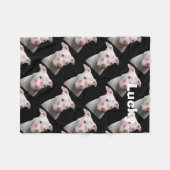 Kissable Pit Bull Fleece Deken (Voorkant (Horizontaal))