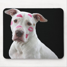 Kissable Pitbull Mousepad Muismat
