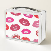 Kissbare lips (zogende lips, rode en roze lipstick (Achterkant)