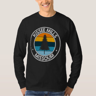 Kissee Mills Missouri MO USA City Pride Retro Suns T-shirt