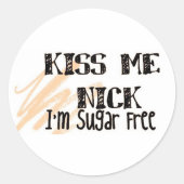 kissemstickers ronde sticker (Voorkant)