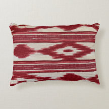 Kissen im Mallorca Zungenstoff Design