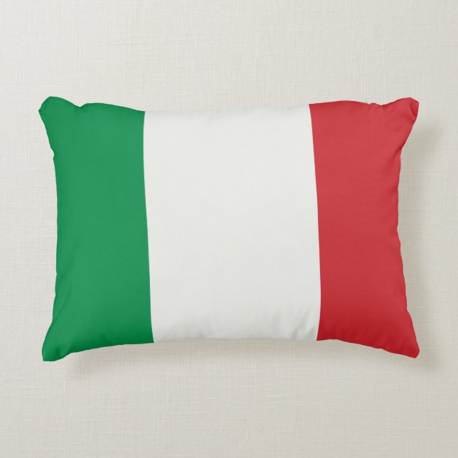 Kissen Italien Fahne Accent Kussen (Voorkant)