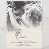 Kissend bruiloft in monochroom (Voorkant)